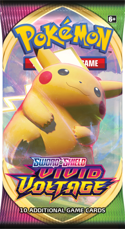 Pokémon TCG: Sword & Shield Vivid Voltage Booster Pack (10 Cards)
