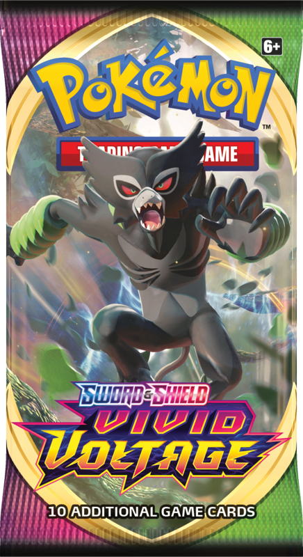 Pokémon TCG: Sword & Shield Vivid Voltage Booster Pack (10 Cards)