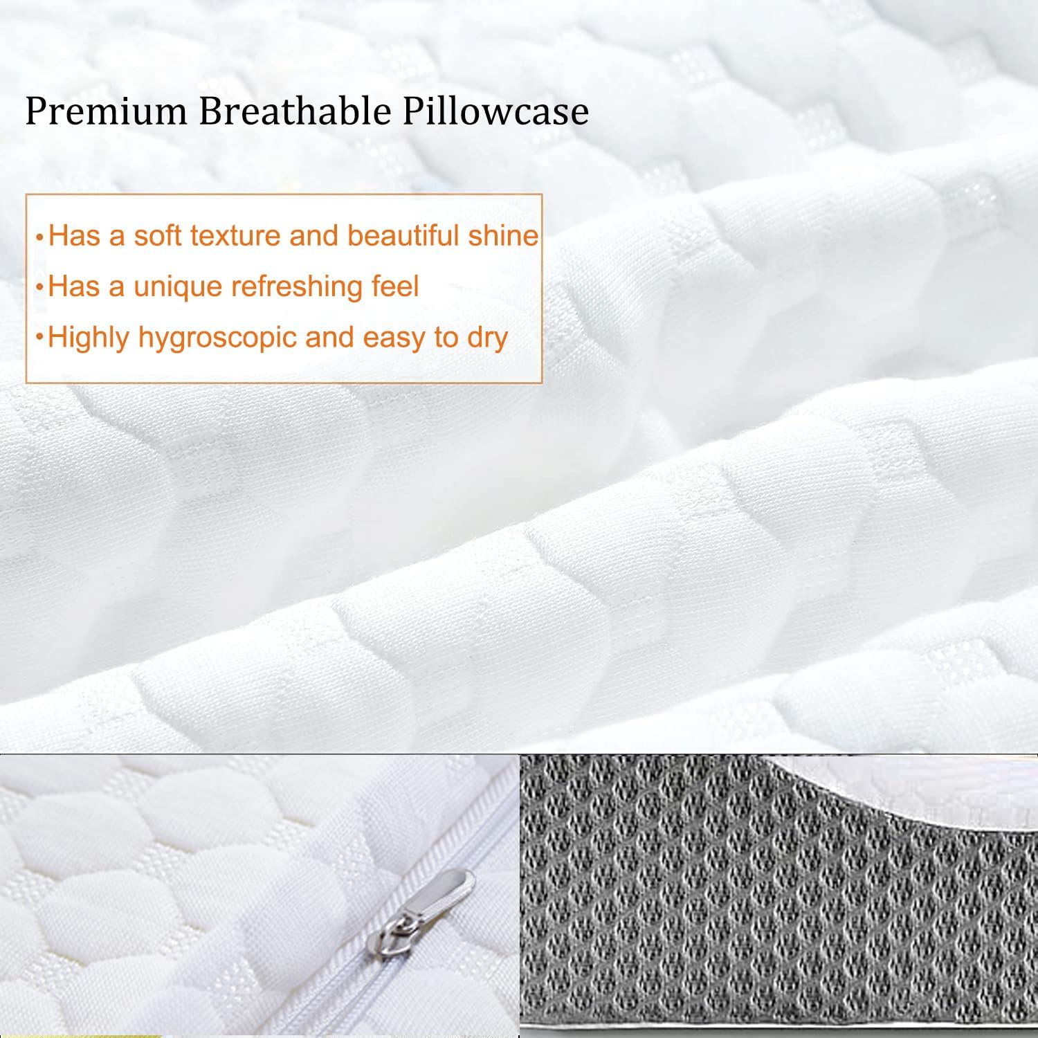 Ecosafeter Memory Foam Neck Pillow – Ergonomic Cervical Support