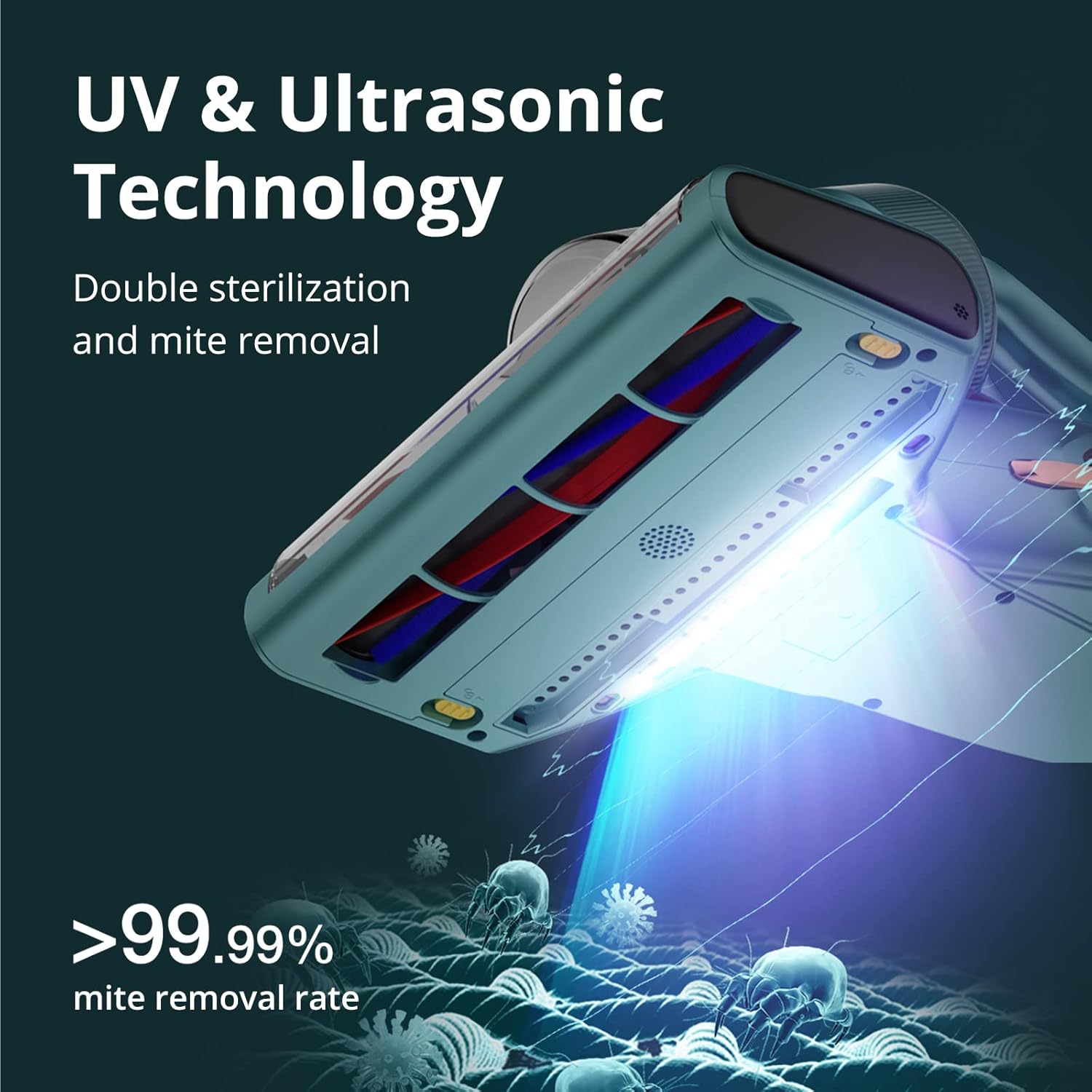 Jimmy BX7 Pro Mattress Vacuum Cleaner – 700W UV & Ultrasound Dust Mite Sensor