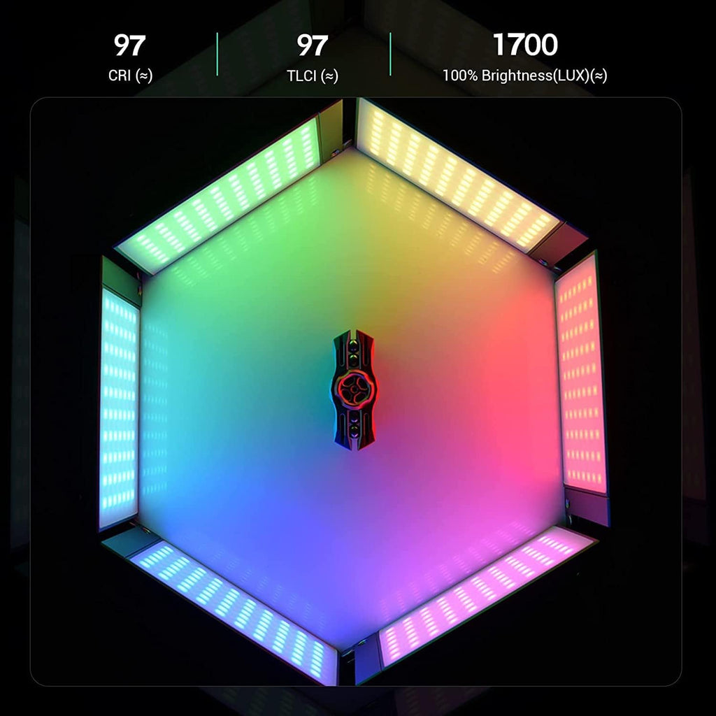 Godox M1 RGB LED Video Light Panel | Pocket Size 2500K-8500K CCT