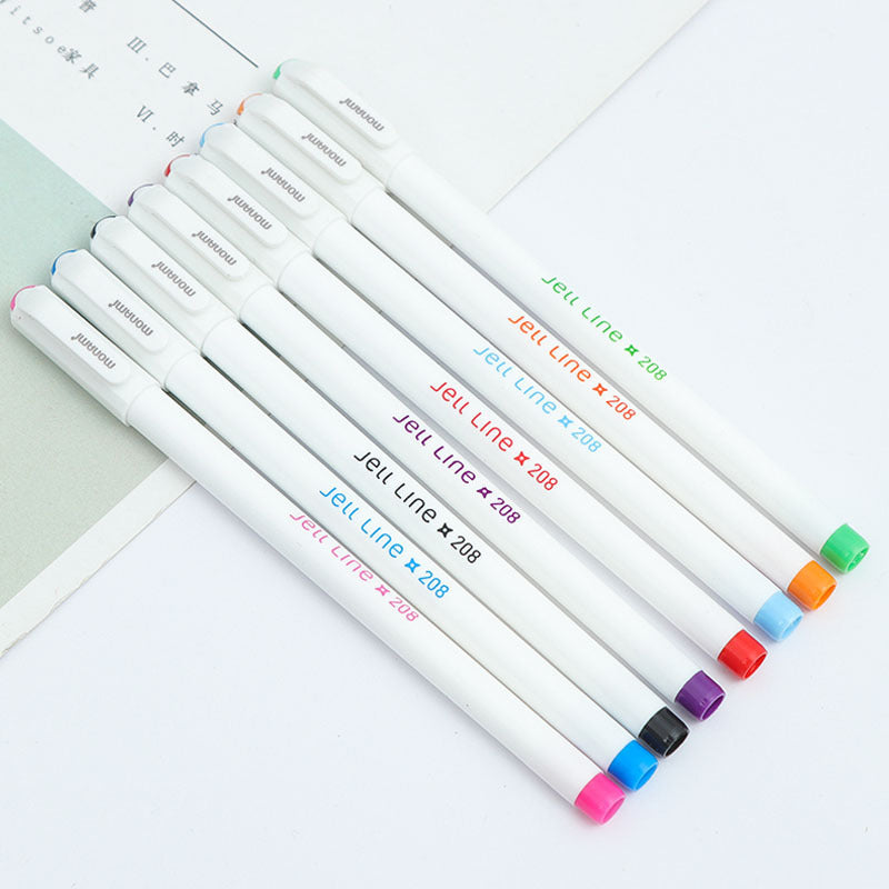 Monami Jell Line 208 Gel Pen - 0.4mm Fine Point Writing Pen by LuLuFun