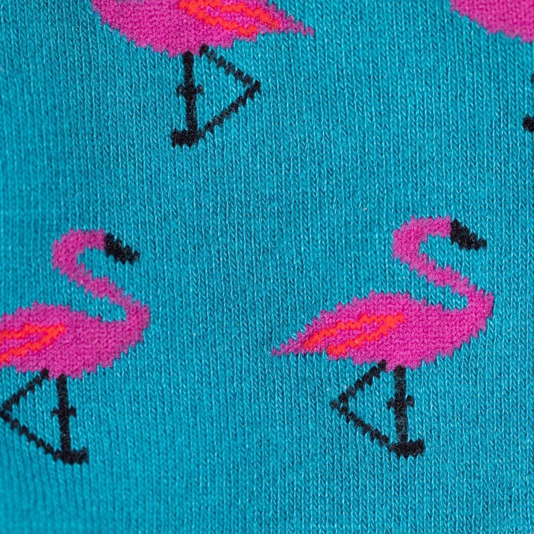 Swole Panda Flamingo Bamboo Socks – Eco-Friendly Novelty Animal Print