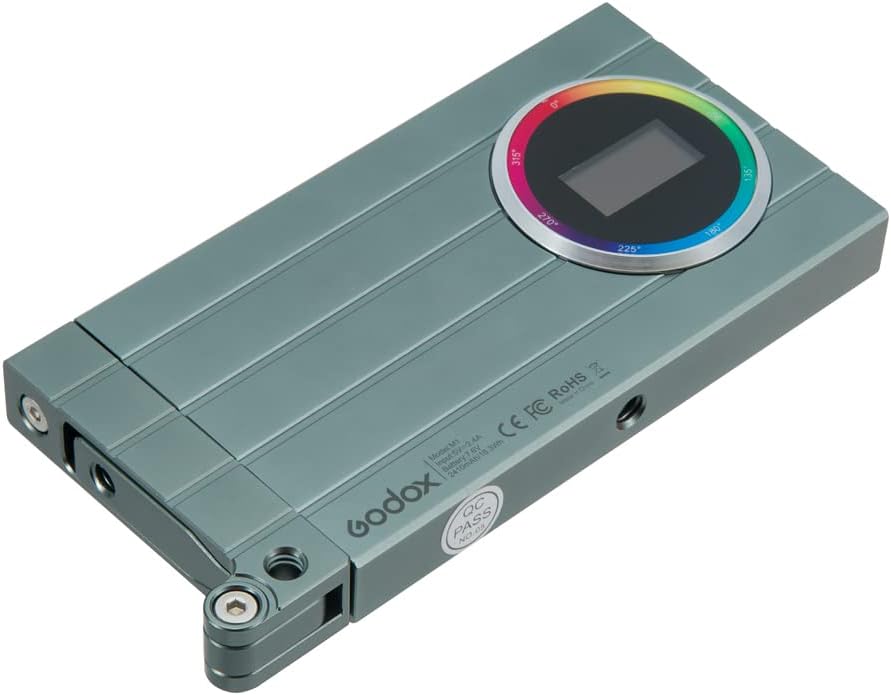 Godox M1 RGB LED Video Light Panel | Pocket Size 2500K-8500K CCT