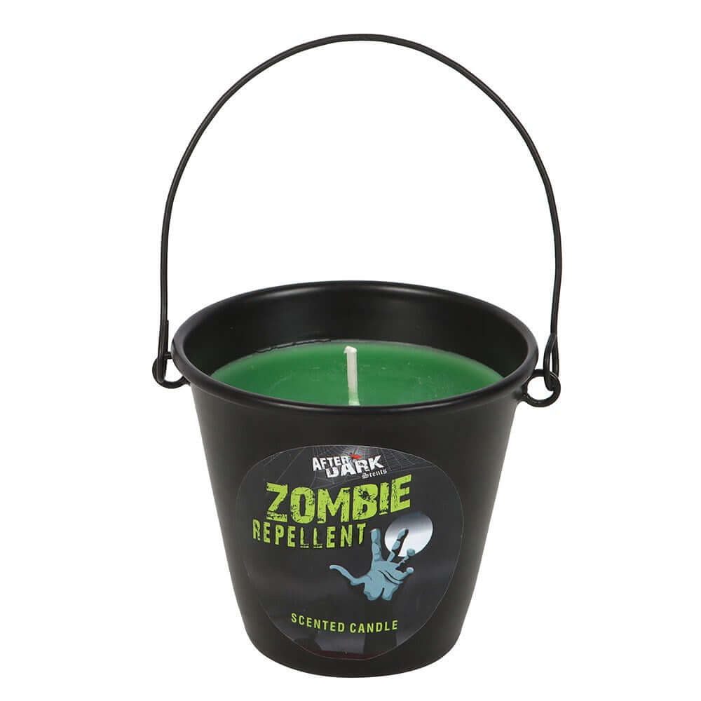 Kate's Clothing Zombie Repellent Jasmine Scented Gothic Candle Bucket