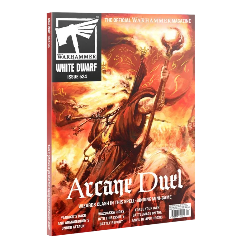 White Dwarf Warhammer Magazine – Official Tabletop Gaming Hobby Guide