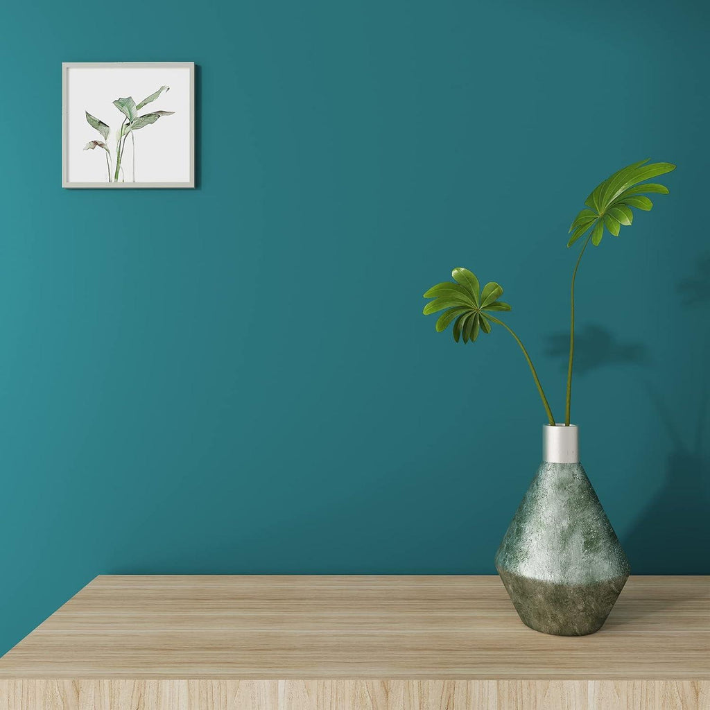 VaryPaper Dark Green Vintage Wallpaper | Peel and Stick Vinyl (81cm x 9m)