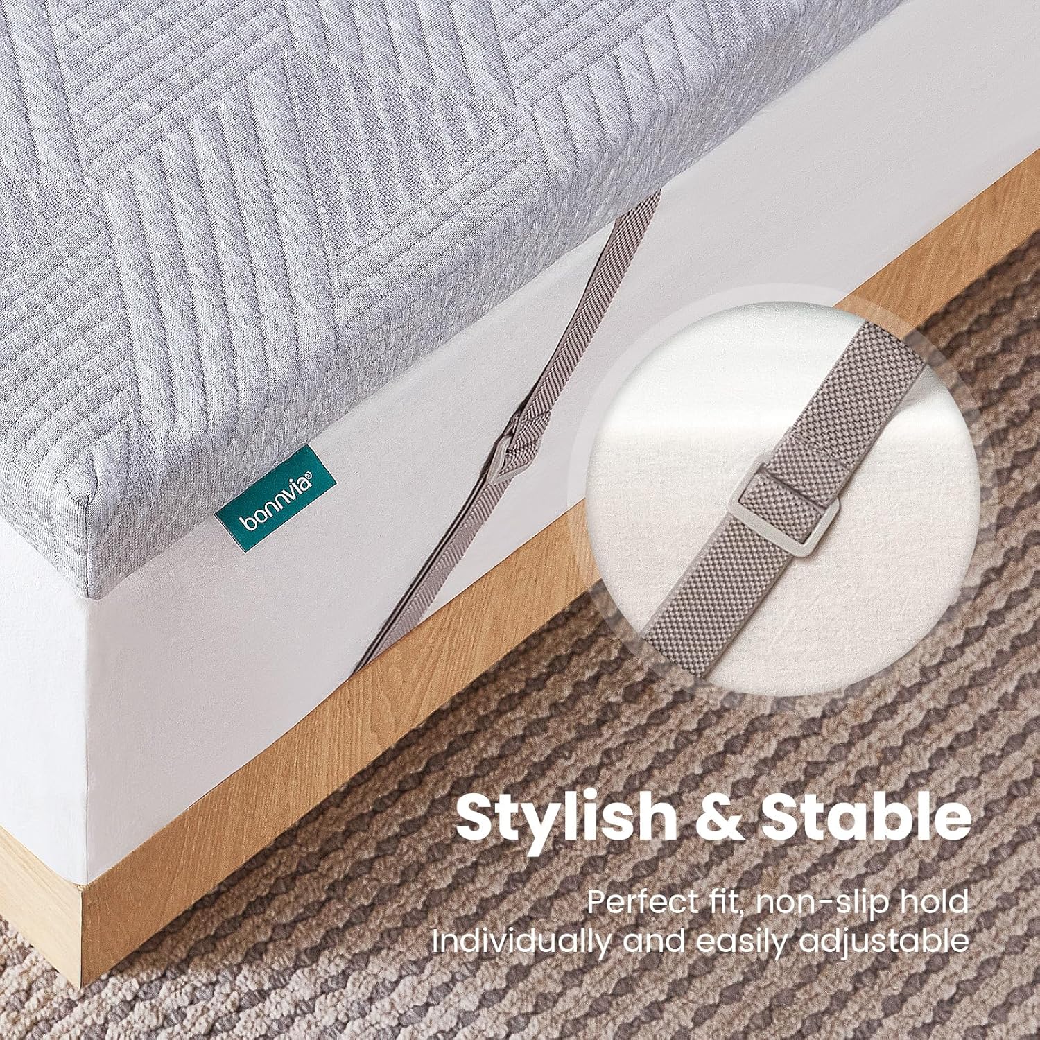 Massive Discounts Double Mattress Topper – 7cm Bamboo Memory Foam