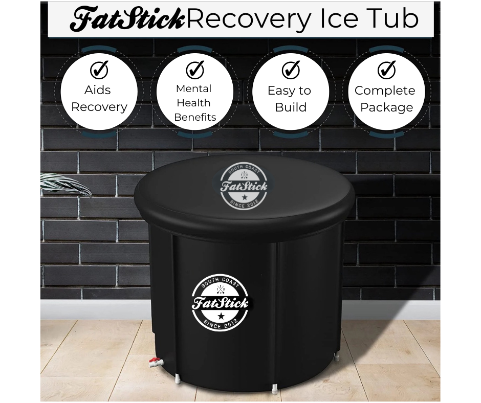 FatStick Portable Recovery Ice Bath | Insulated Cold Plunge Tub