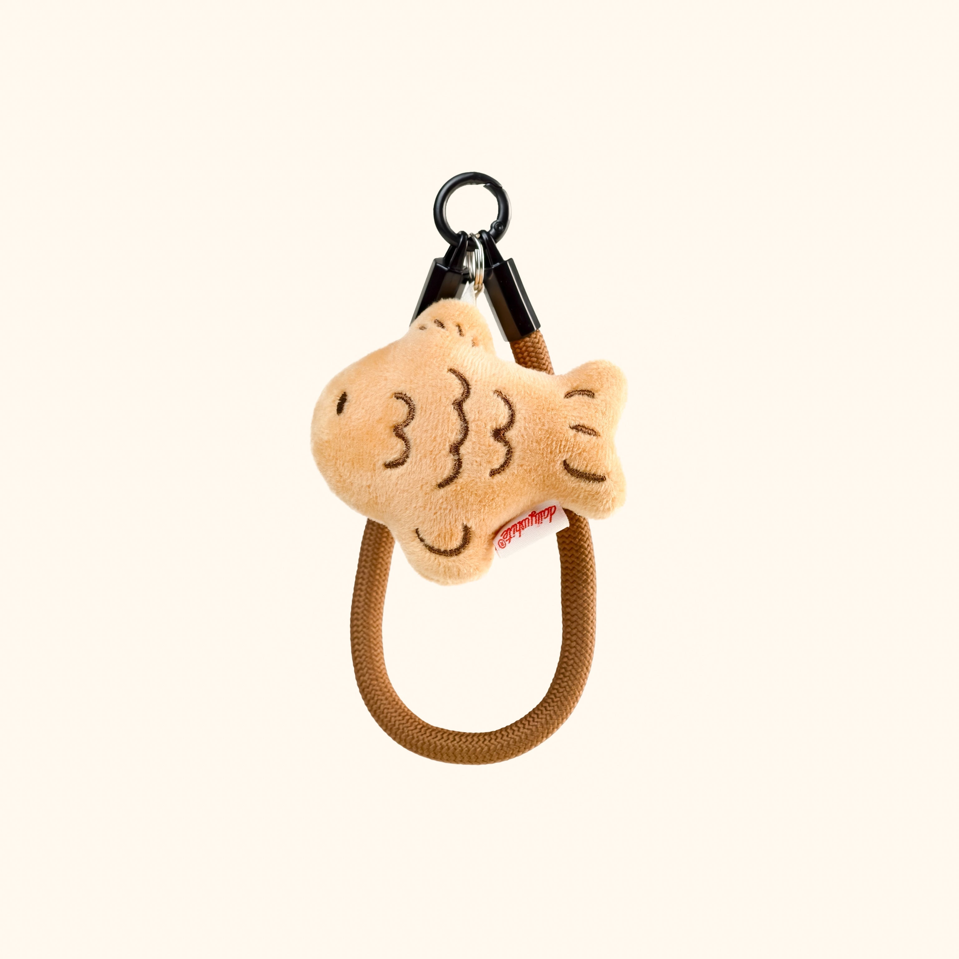 LuLuFun Studio Mini Taiyaki Plush Bag Charm | Kawaii Food Keychain