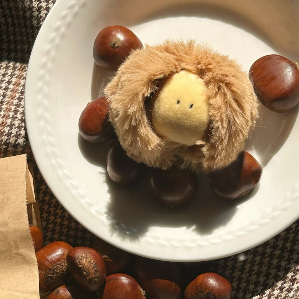 Chestnut Bag Charm – Cute Handbag Accessory by LuLuFun Studio
