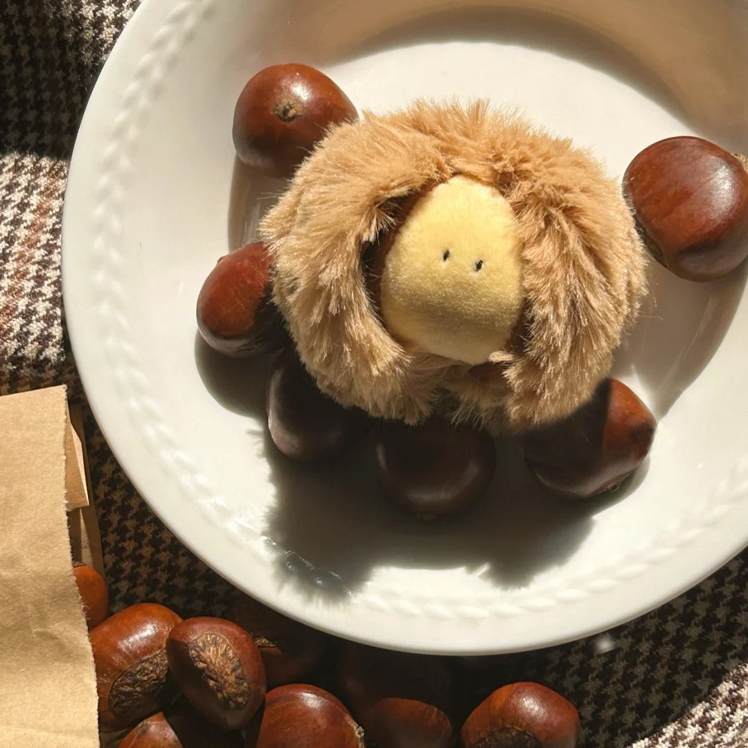 Chestnut Bag Charm – Cute Handbag Accessory by LuLuFun Studio