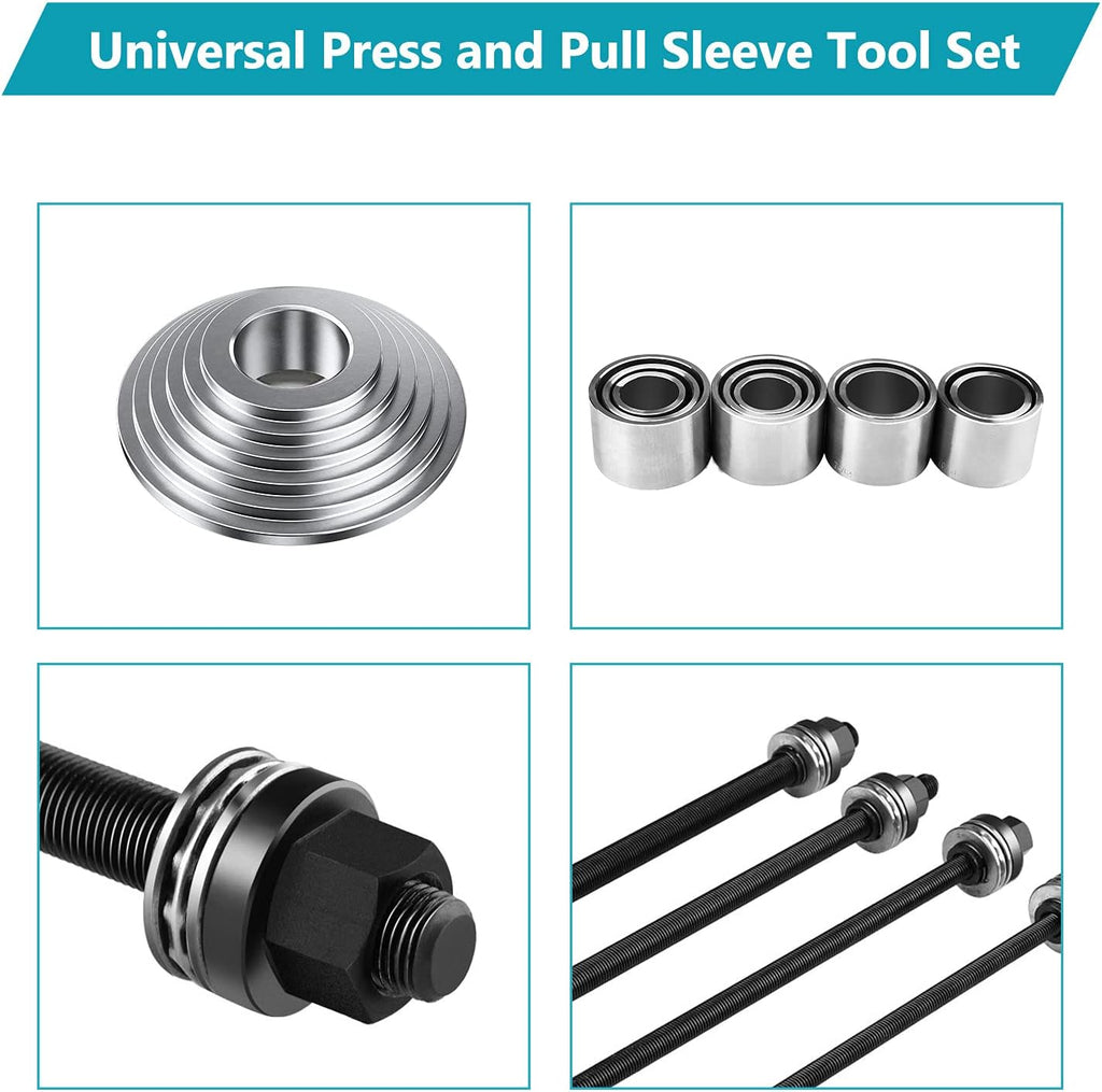 Massive Discounts 36pc Universal Bearing & Bushing Removal Tool Kit