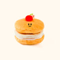 LuLuFun Studio Cherry Pancake Bag Charm – Kawaii Bread Plush Toy