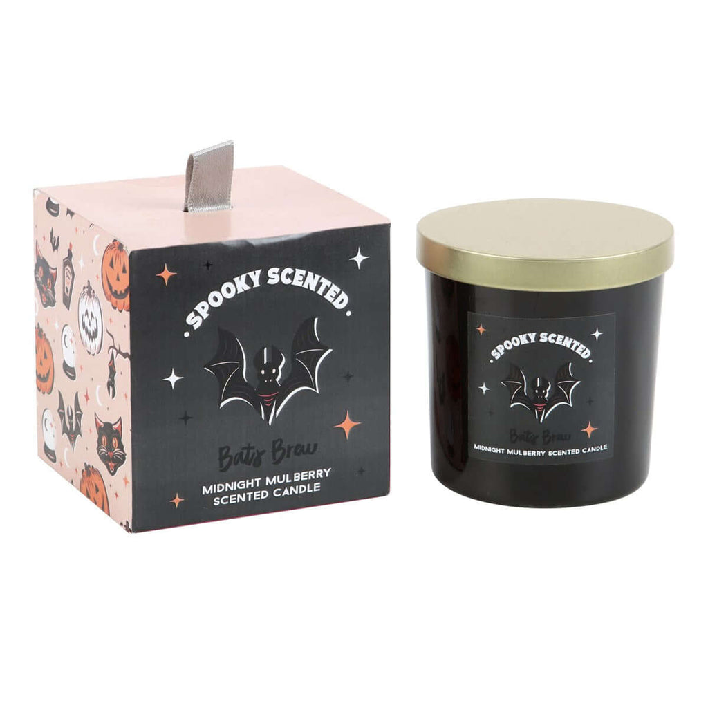Kate's Clothing Bats Brew Midnight Mulberry Candle – Vegan Wax