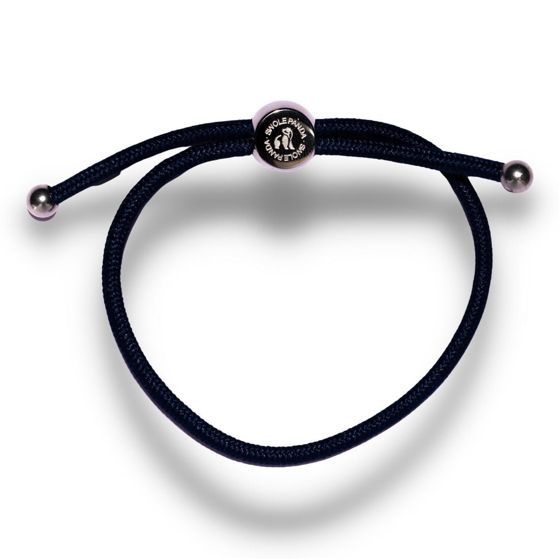 Swole Panda Dark Blue Recycled Rope Bracelet – Sustainable Unisex