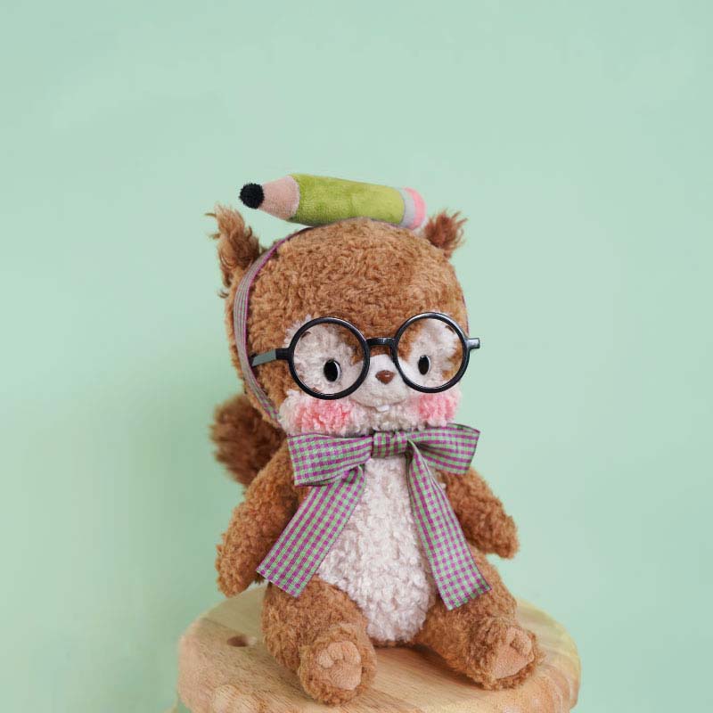 LuLuFun Studio Bobotta Squirrel Plush Toy – 25cm Stuffed Animal Gift Set