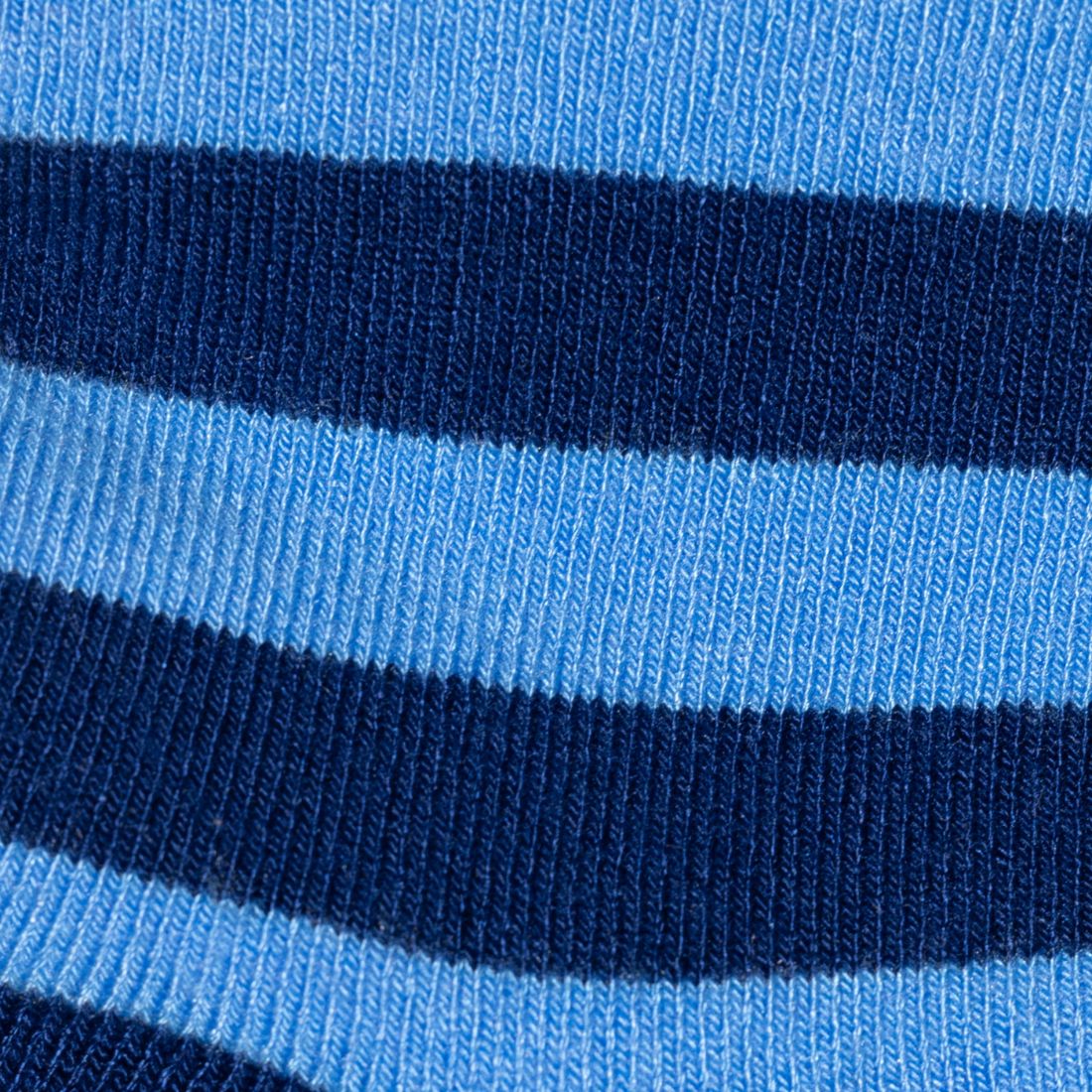 Swole Panda Children's Blue Stripe Bamboo Socks – Seamless & Breathable