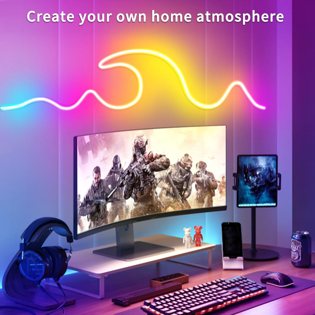 Segrass 20M RGB LED Neon Strip Lights | Smart App Control & Waterproof