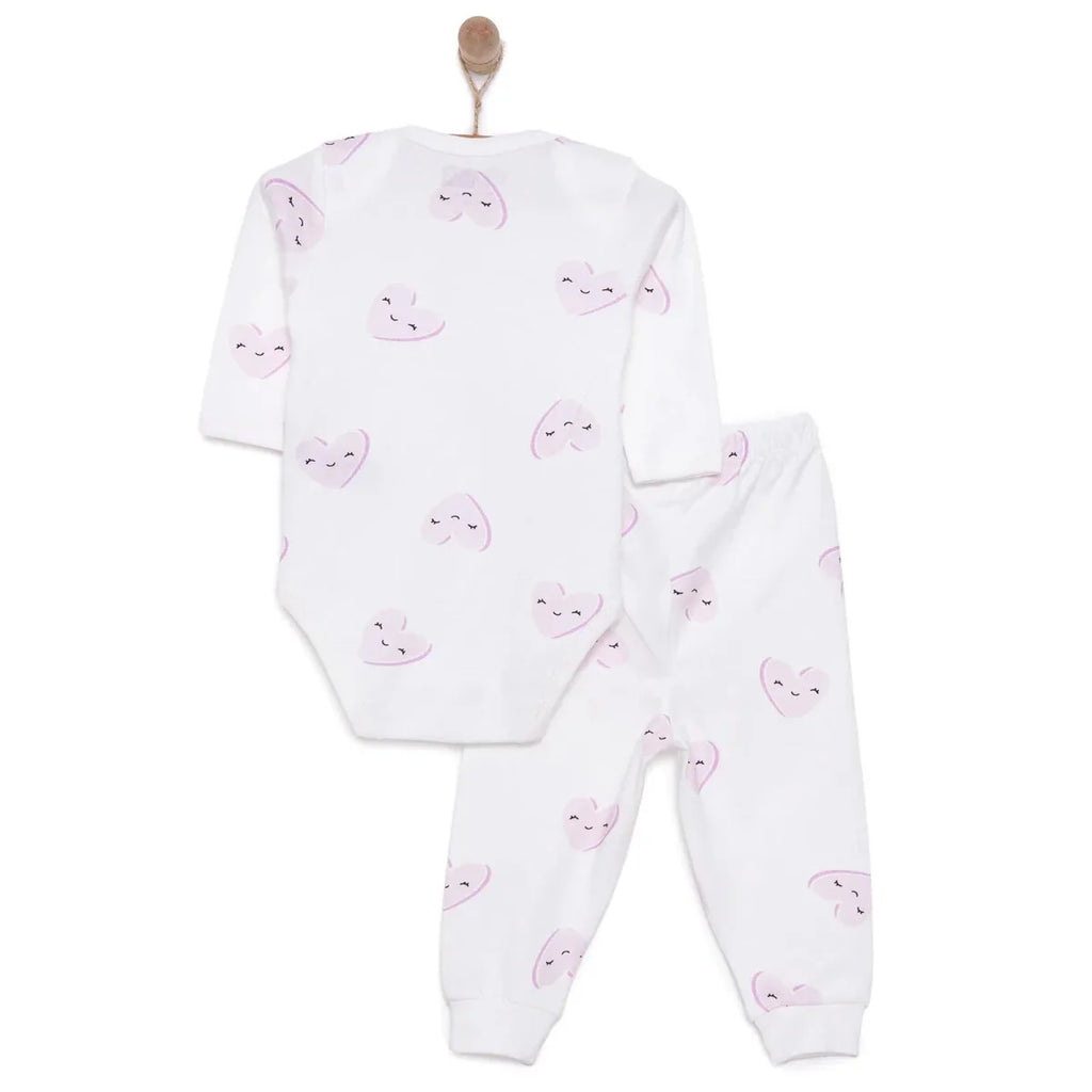 HelloBaby Unisex Body- Footless Bottom - Ecru