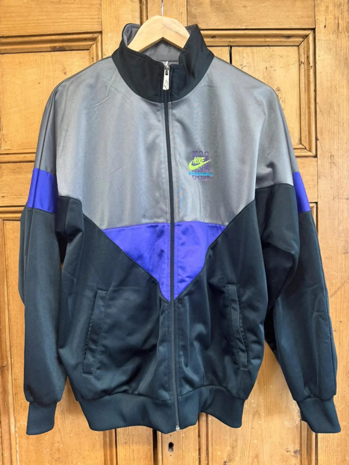 Vintage Original 1980s Nike Tracksuit Top Jumper Sweater