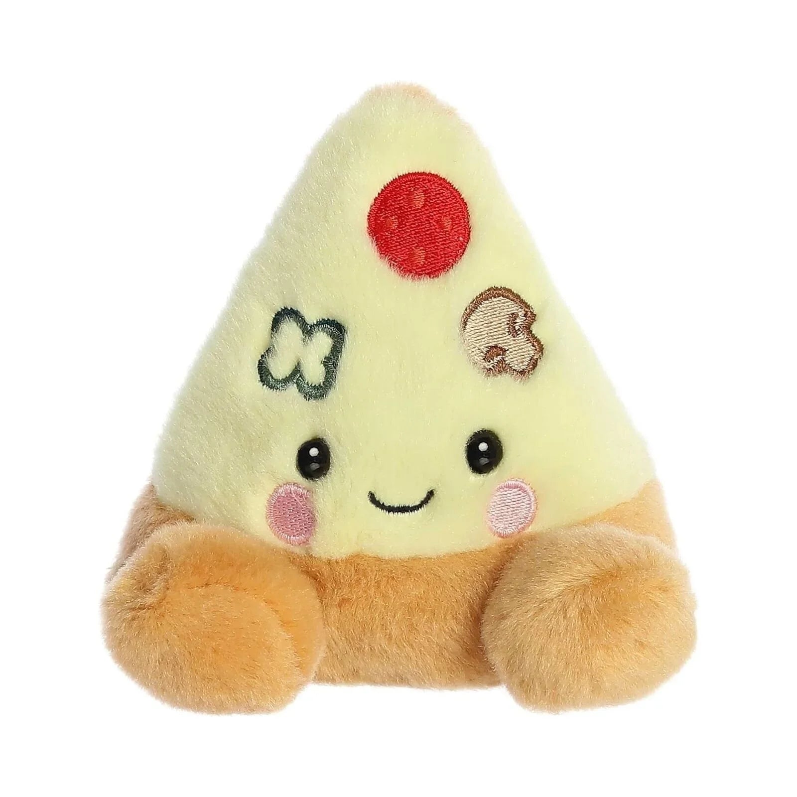 Palm Pals Peppa Pizza Slice Soft Toy 12cm