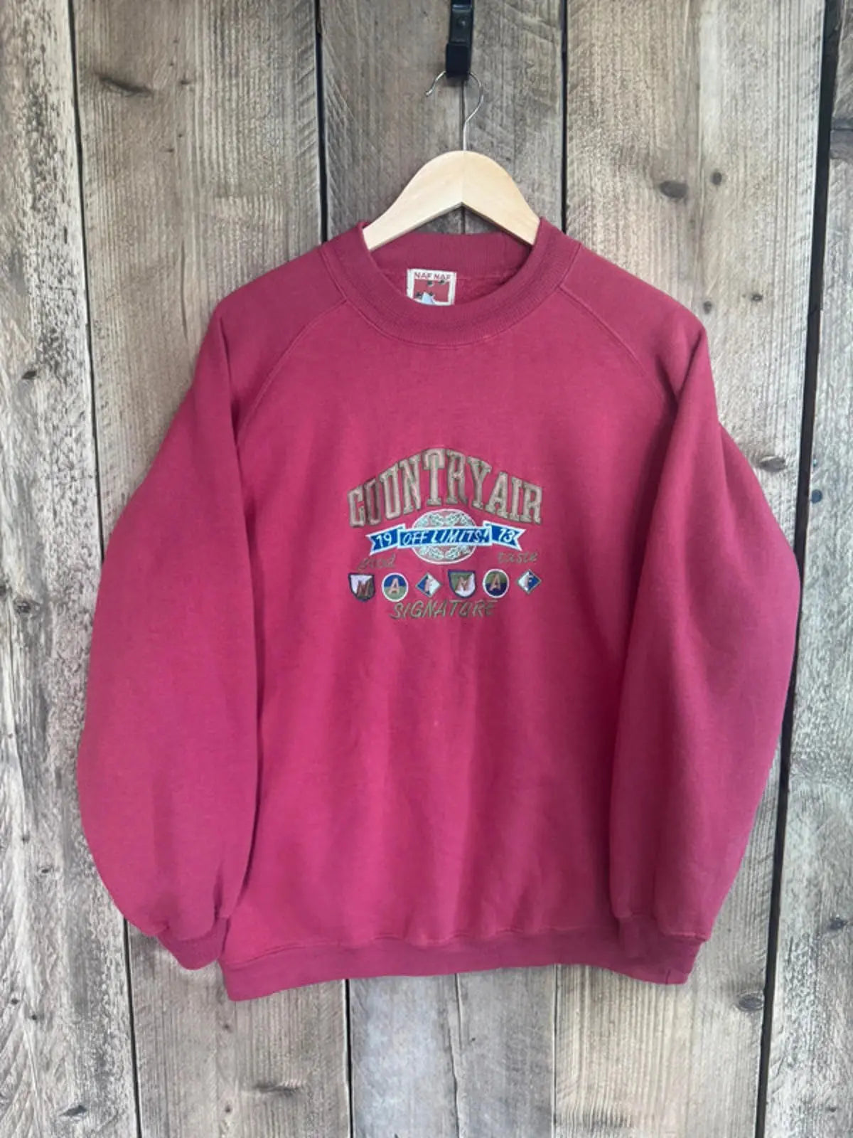 Vintage 90s Naf Naf Jumper Top Sweater Unisex Men’s Womens Large