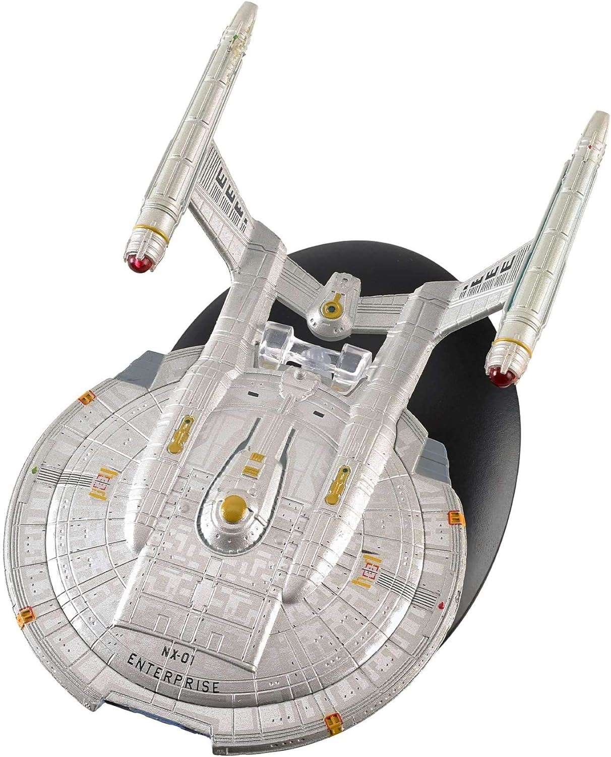 #04 Enterprise NX-01 Diecast Model Ship (Eaglemoss / Star Trek)