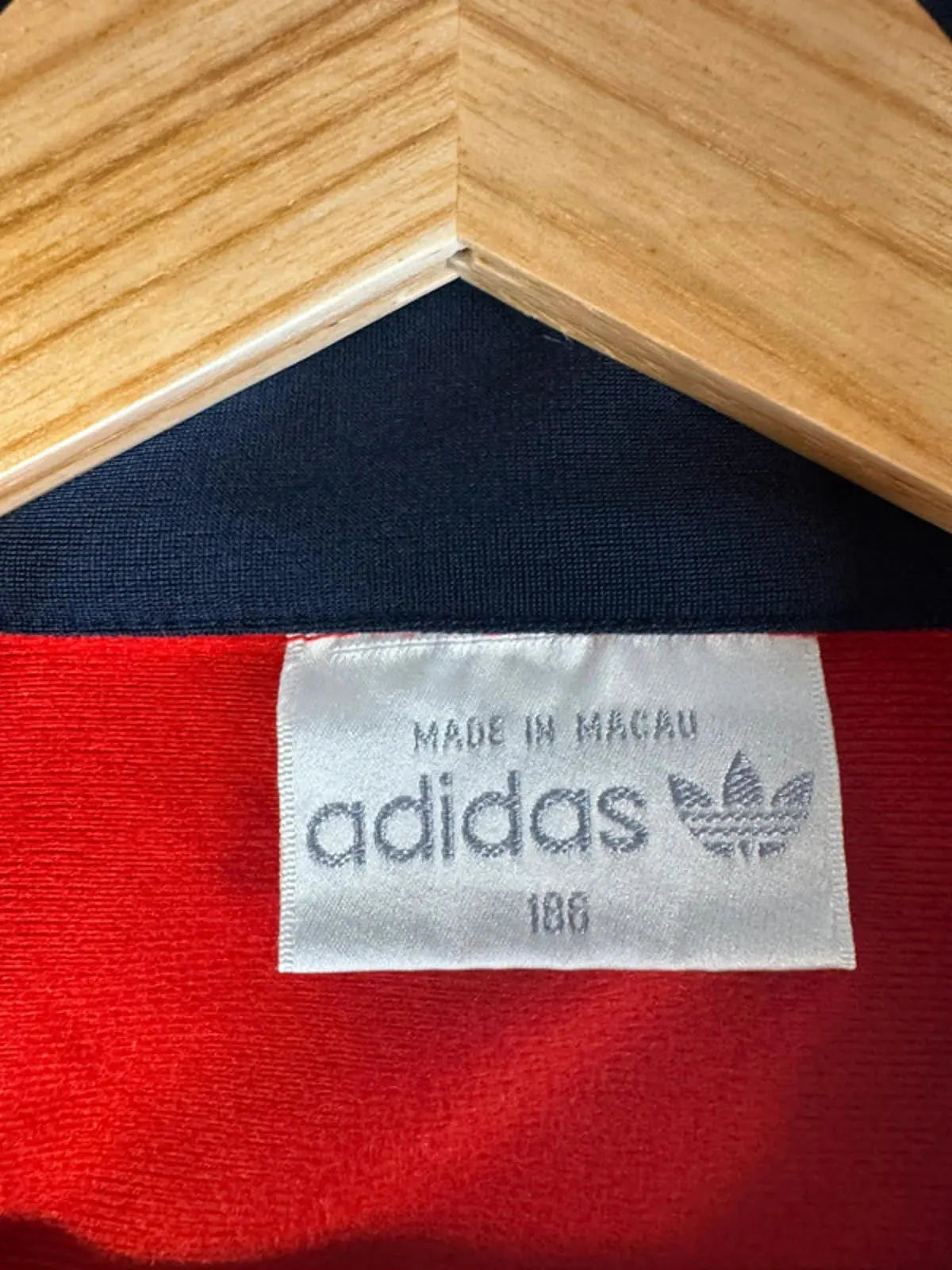 1990s Adidas Tracksuit Top Mens XL Vintage Retro
