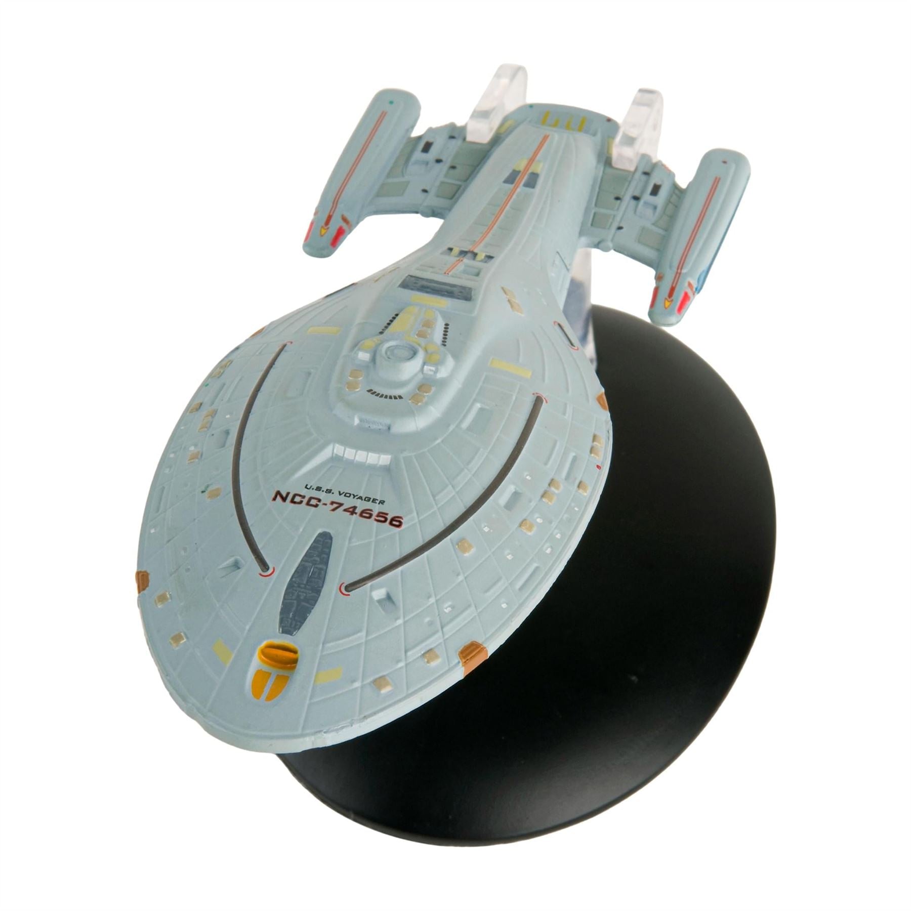 #06 U.S.S. Voyager NCC-74656 (Intrepid-class) Model Diecast Ship (Eaglemoss / Star Trek)