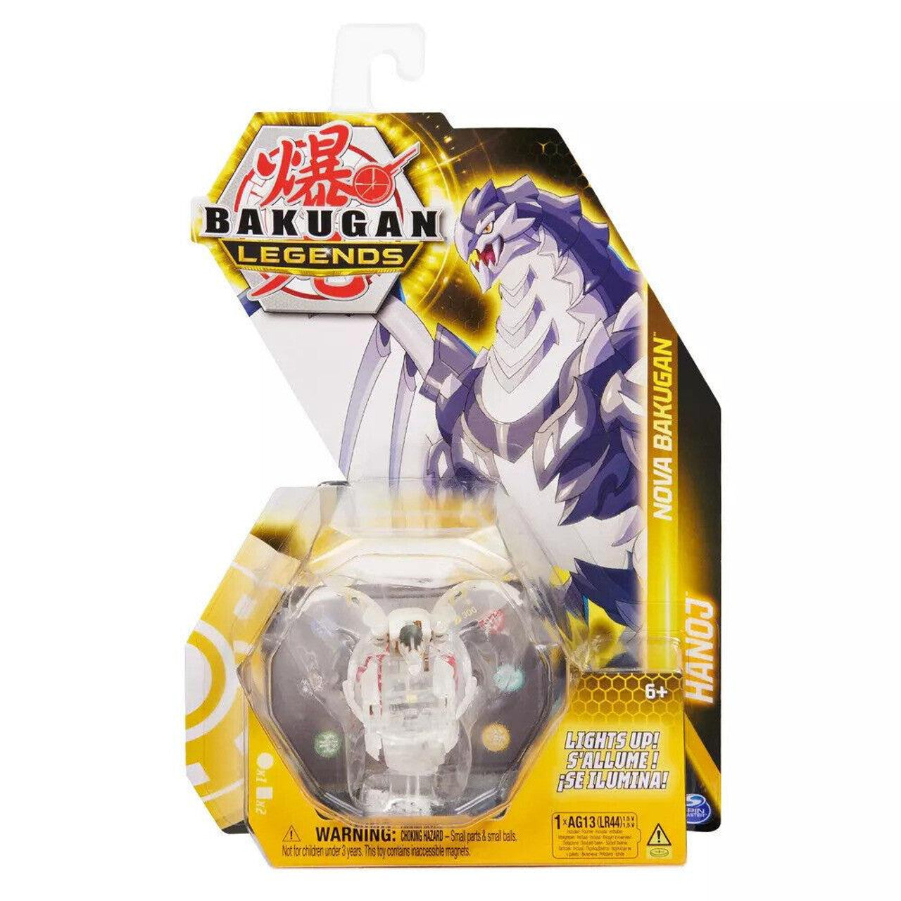 Bakugan Legends Light-Up Action Figure with Trading Card by Snaps