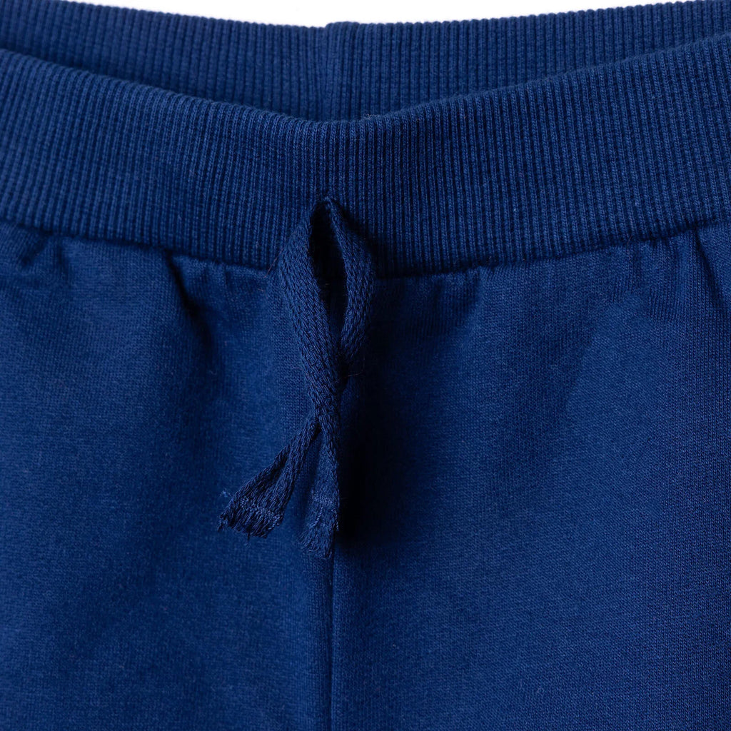 HelloBaby Boys Joggers Lace-up Basic  Long Leg - Navy Blue