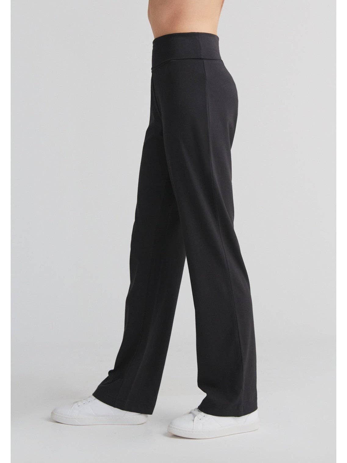 Organic Leggings with Wide Waistband