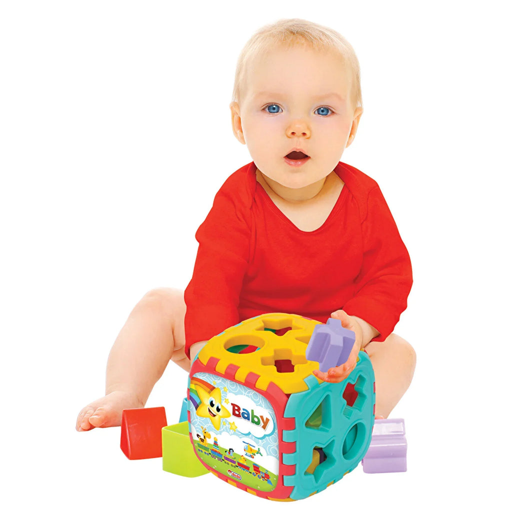 Dede Baby Puzzle Big Shape Sorter Cube