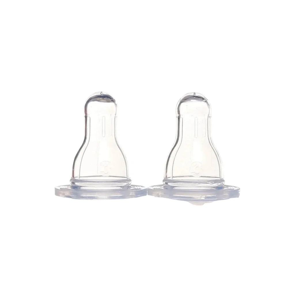 baby plus Anti Colic Bottle Teat Level 3 Pack of 2