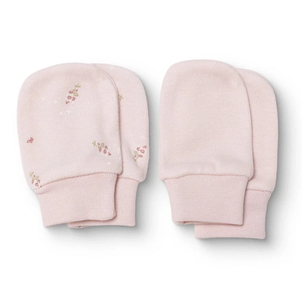 Bebetto Girls Mitten Flower Tiny Florist - Pink