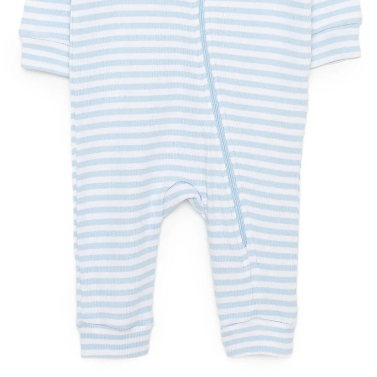 HelloBaby Boys Romper Crew Neck - Blue