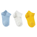 HelloBaby Boy Ankle Socks 3 Pack - Blue
