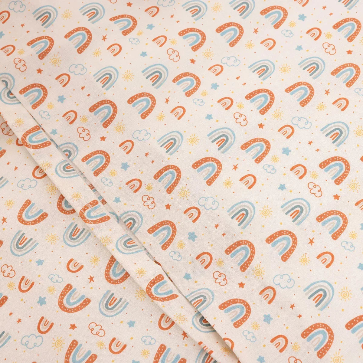 Little Dreams Girls 100% Cotton Baby Duvet Cover Set 100x150 cm - Printed