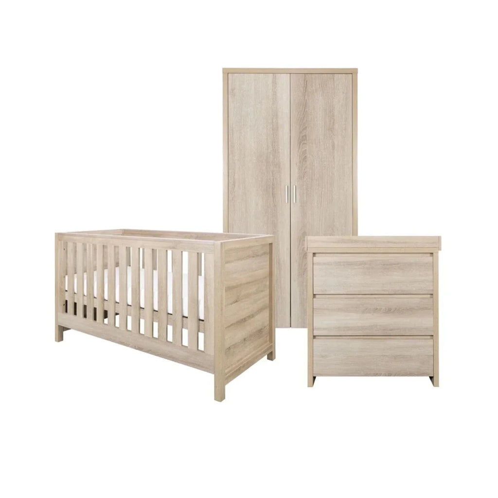 Tutti Bambini Modena 3 pcs Room Set - Oak
