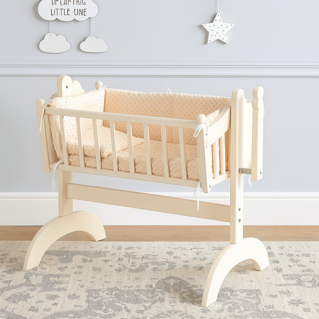 For Your Little One Dimple Crib & Cradle Bedding Set | Quilt & Bumper