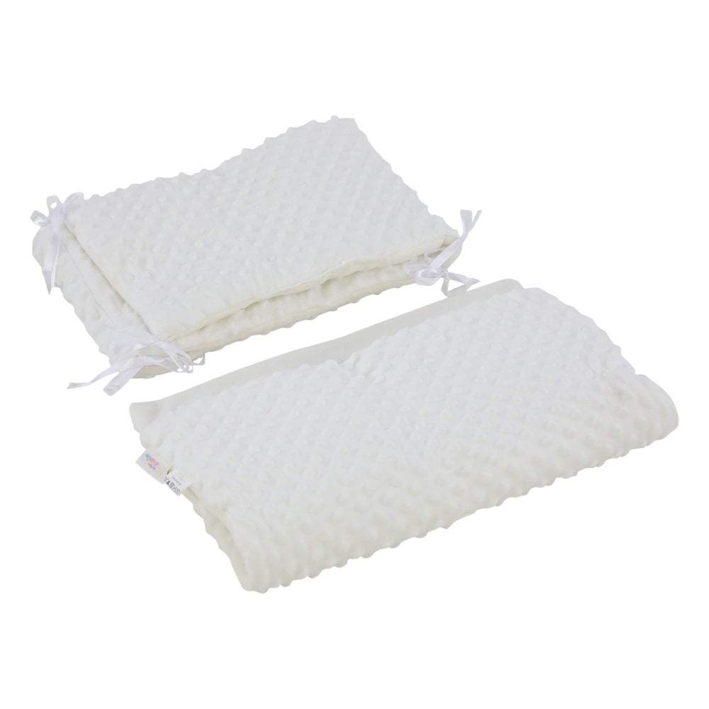 For Your Little One Dimple Crib & Cradle Bedding Set | Quilt & Bumper