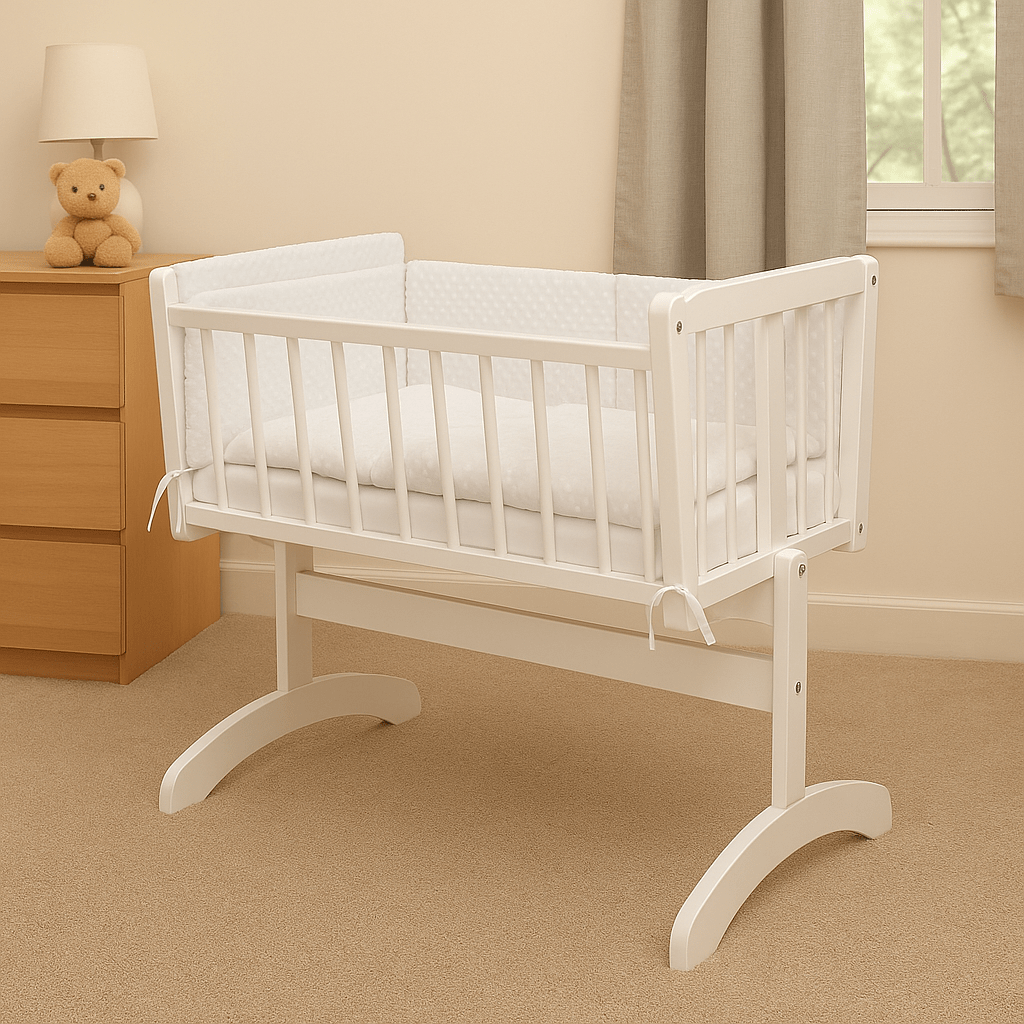 For Your Little One Dimple Crib & Cradle Bedding Set | Quilt & Bumper
