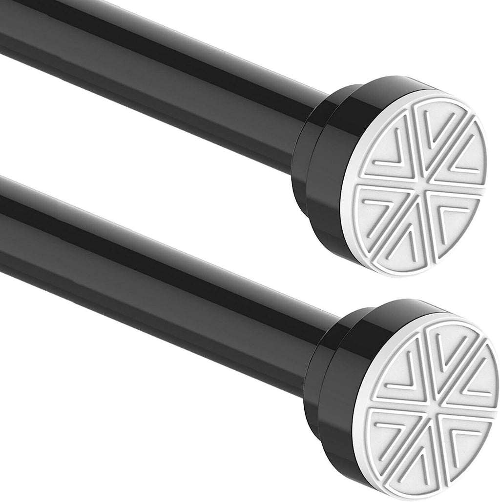 Massive Discounts Tension Shower Curtain Rods | 2PK Stainless Steel 50-80cm