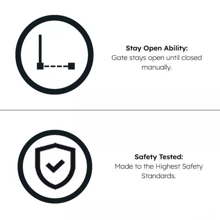 FYLO Baby Safety Stair Gate – 2 Pack Pressure Fit No Drill Barrier
