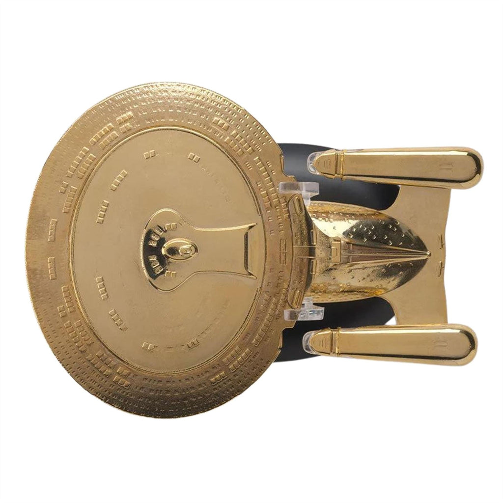 #20 Gold U.S.S. Enterprise NCC-1701-D Model Die Cast Ship SPECIAL ISSUE (Eaglemoss / Star Trek)