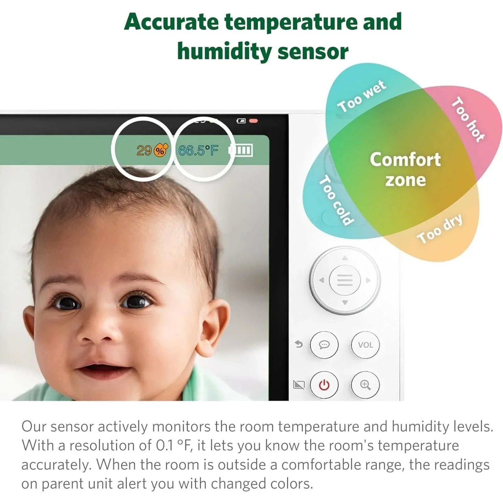 LeapFrog LF915HD 5" High Definition Pan & Tilt Monitor