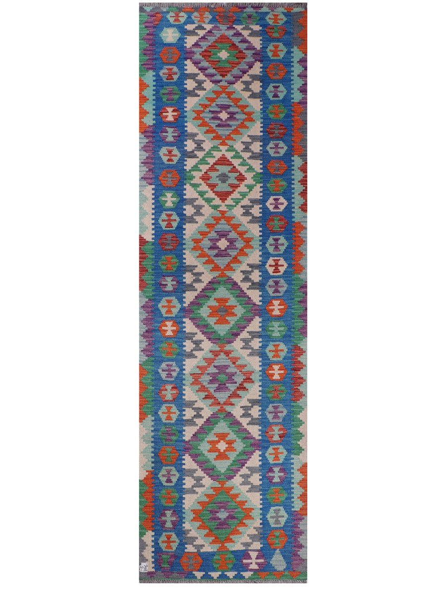 Maimana Kilim Runner - 300 x 87 cm