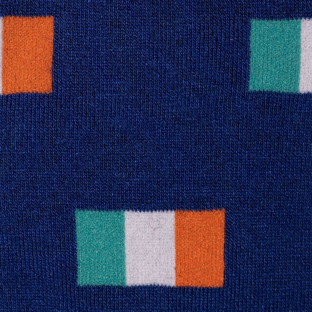 Swole Panda Irish Flag Bamboo Socks – Sustainable Tricolour Design