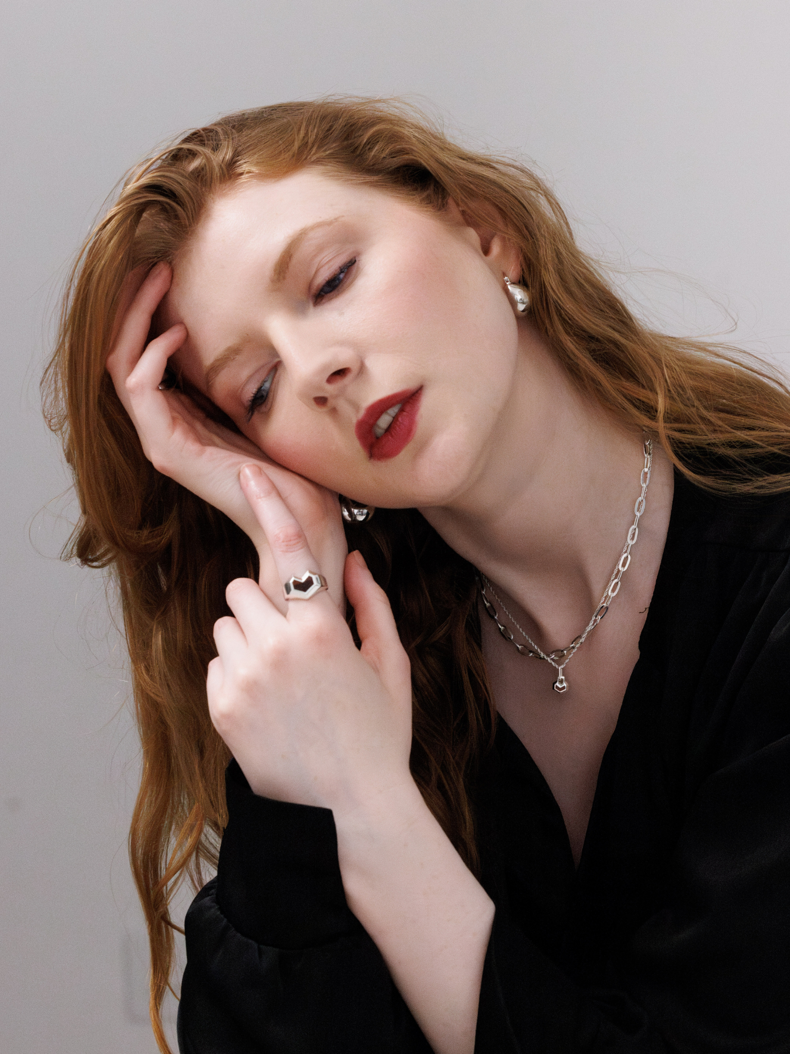 No More Nobody Daryl Tiger Eye Heart Ring – Recycled Sterling Silver
